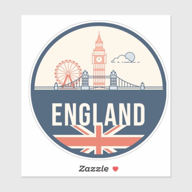 england sticker (Sheet)