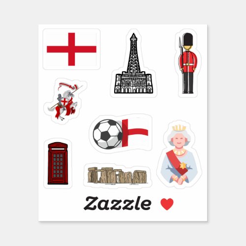 England Stickers