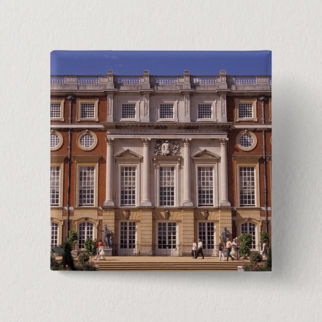 England, Surrey, Hampton Court Palace. 2 Pinback Button (Front)