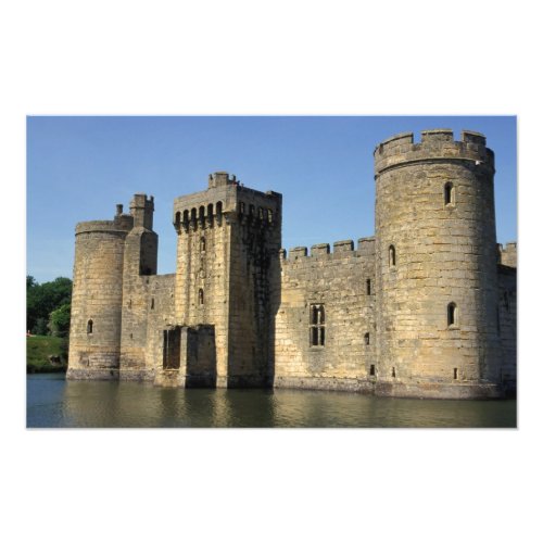 England Sussex Bodiam Castle Photo Print