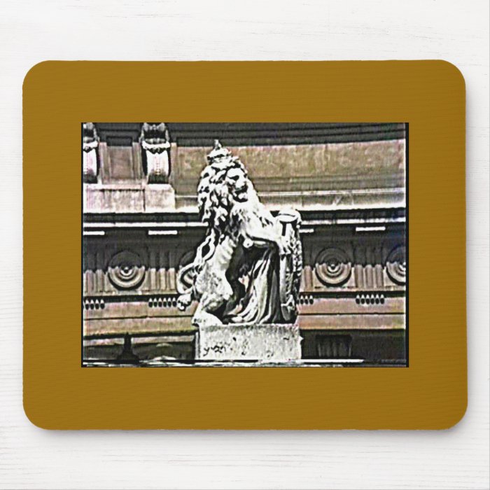 England The London Buckingham Palace Road Lion 198 Mouse Pad