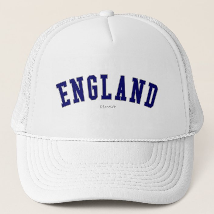 England Trucker Hat
