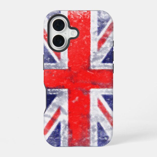 England UK flag Iphone Case (Back)
