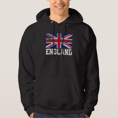 England Union Jack Flag Pride Roots Country Family Hoodie