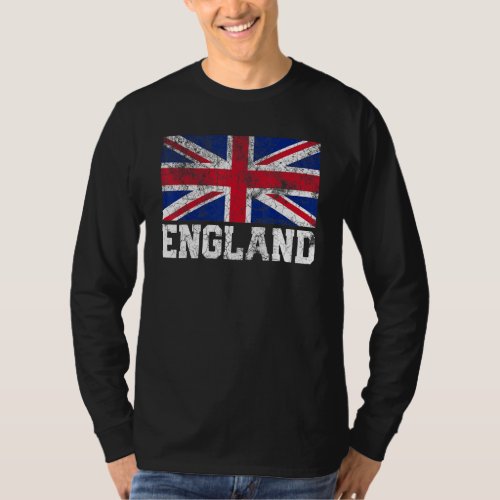England Union Jack Flag Pride Roots Country Family T_Shirt
