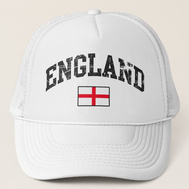 England Vintage Trucker Hat (Front)