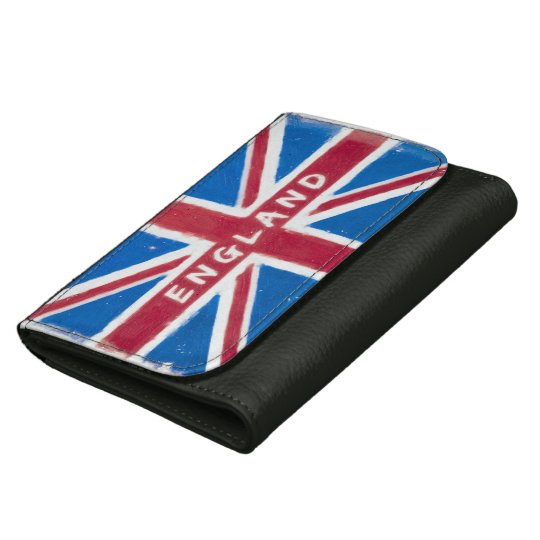 England - Vintage United Kingdom Union Jack Women's Wallets