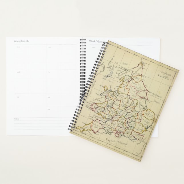 England, Wales 4 Planner (Display)