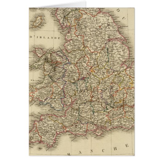 England, Wales Cards (Front)