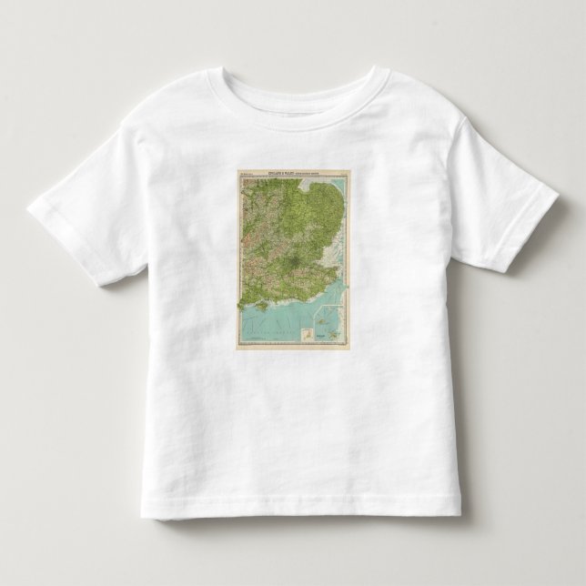 England & Wales Toddler T-shirt (Front)