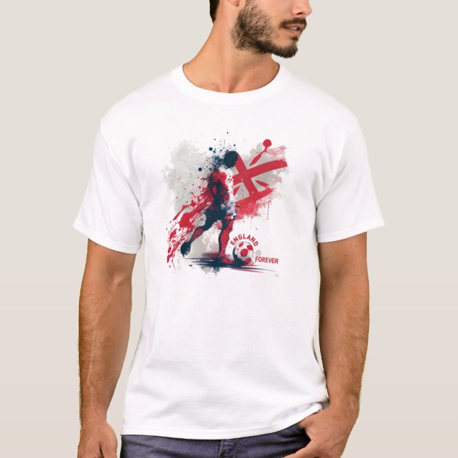 England White T-shirt. 02 T-Shirt (Front)
