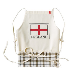 England Zazzle HEART Apron