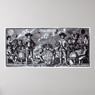 England's Famous Discoverers Poster