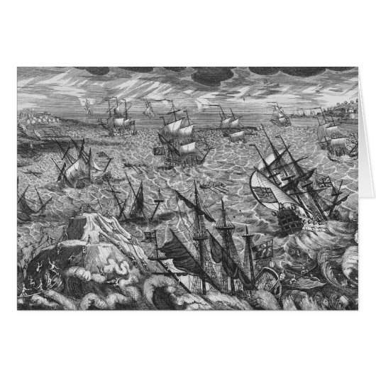 England's Great Storm Cards (Front Horizontal)