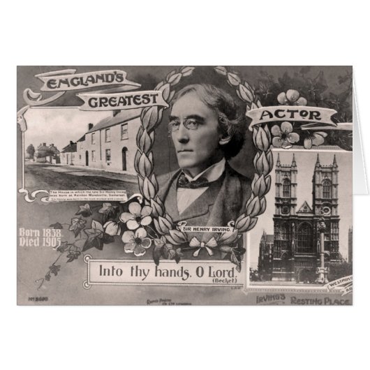 England's Greatest Actor Cards (Front Horizontal)