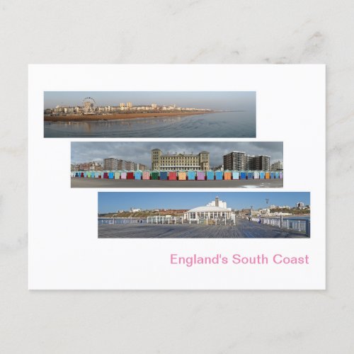 Englands South Coast Panoramas Postcard