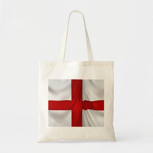 Englands St George Cross Patriotic Flag Tote Bag