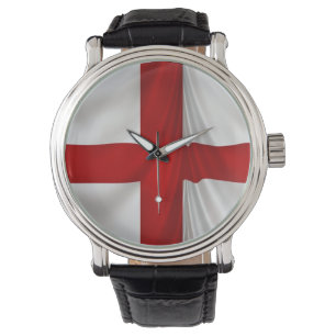 England's St George Cross Patriotic Flag Watch