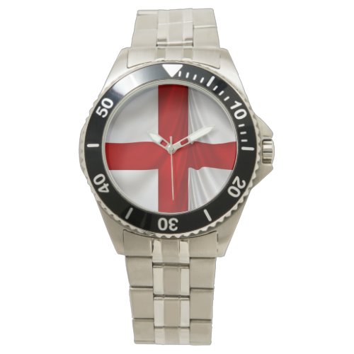 Englands St George Cross Patriotic Flag Watch