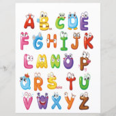 English Alphabet For Kids (Front)