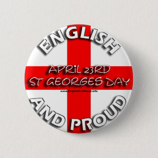 English and Proud - Badge Button