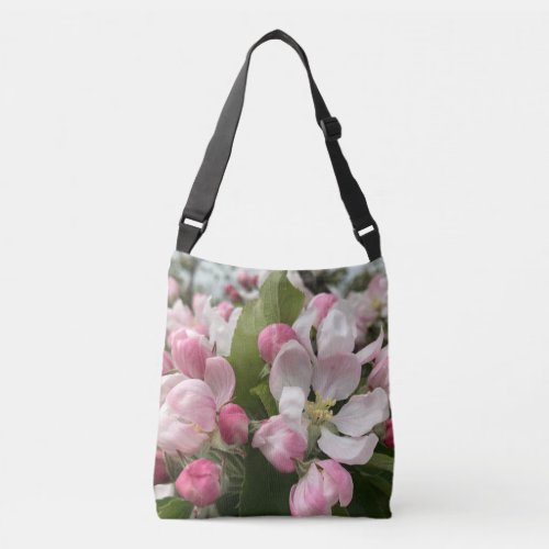  English Apple Blossom  Crossbody Bag