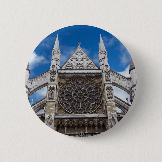 English architecture pinback button (Front)