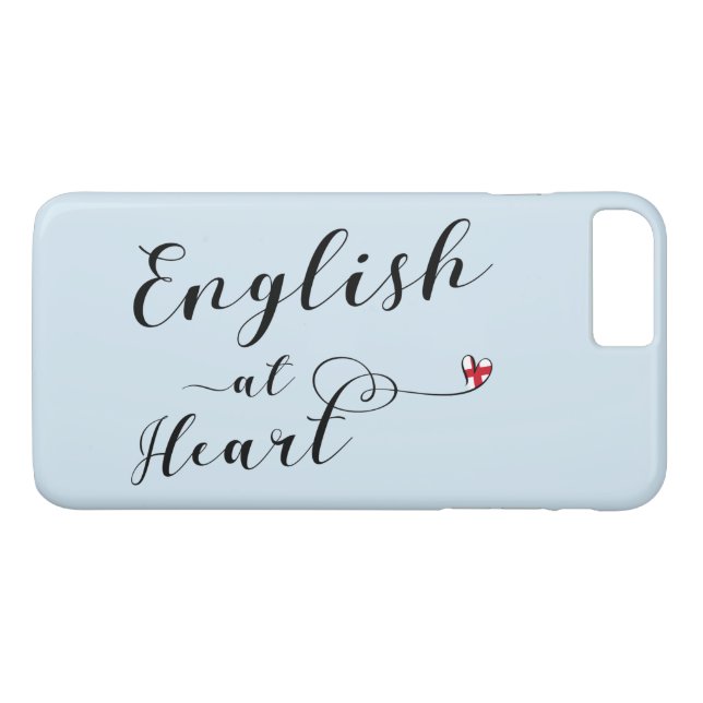English At Heart Mobile Phone Case (Back (Horizontal))