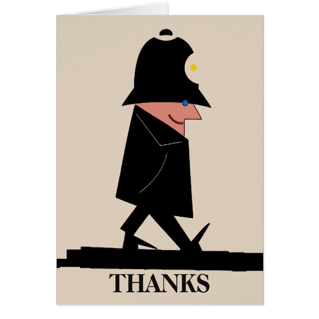 English Bobby, add text Cards (Front)