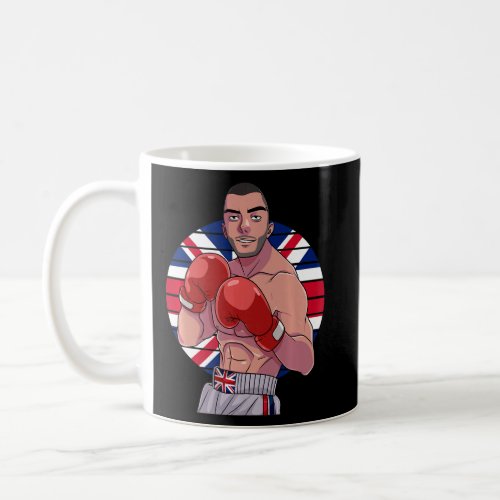 English Boxer United Kingdom Flag UK European Boxi Coffee Mug