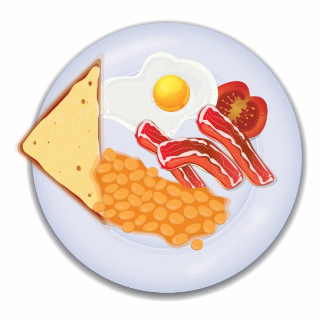 English Breakfast Statuette (Front)