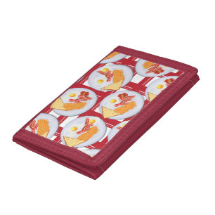 English Breakfast Tri-fold Wallet