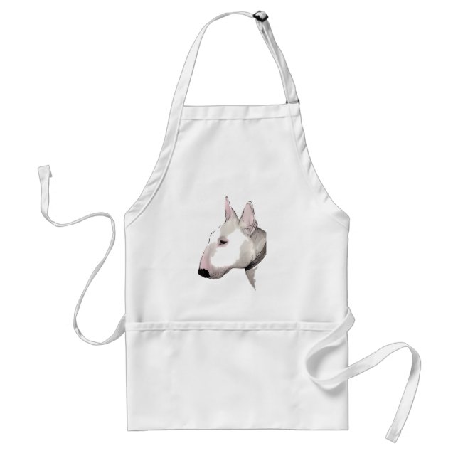 english bull terrier apron (Front)