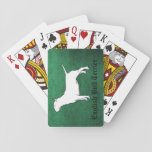 English Bull Terrier Bicycle Playing Cards at Zazzle