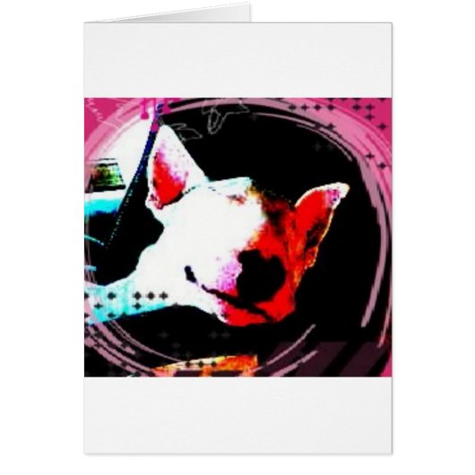 english bull terrier cards (Front)