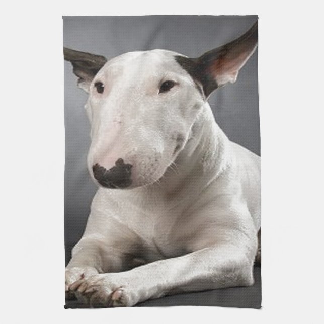 ENGLiSH BuLL TERRiER Towel (Vertical)