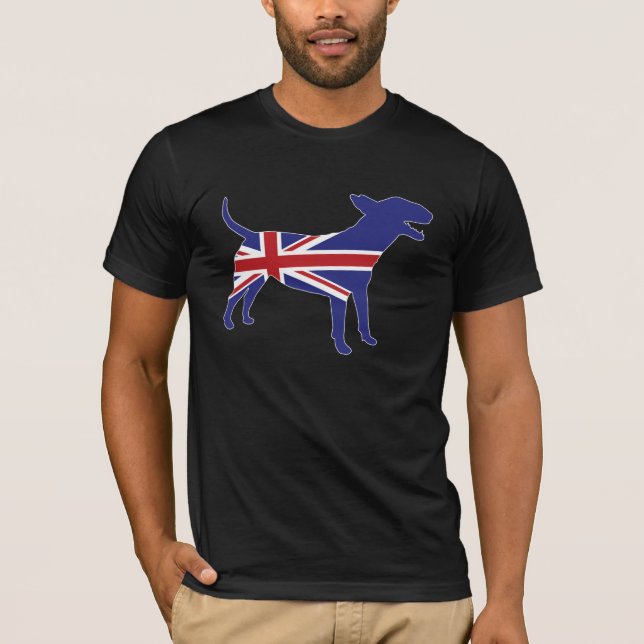 English Bull Terrier / Union Jack Tee (Front)