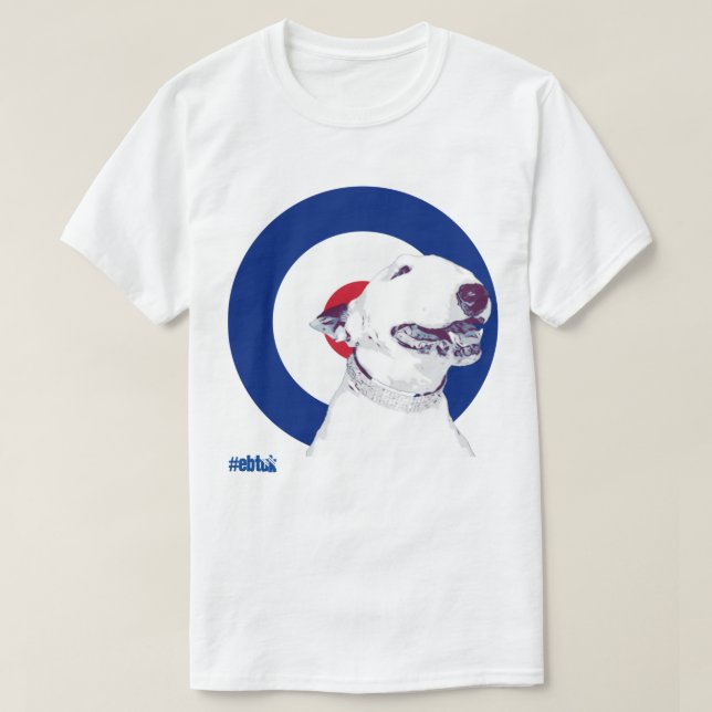 English Bull Terriers UK Bully Mod T-Shirt (Design Front)