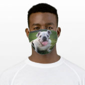 ENGLISH BULLDOG ADULT CLOTH FACE MASK (Worn)