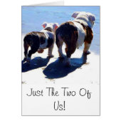 English Bulldog and Puppy (Front)