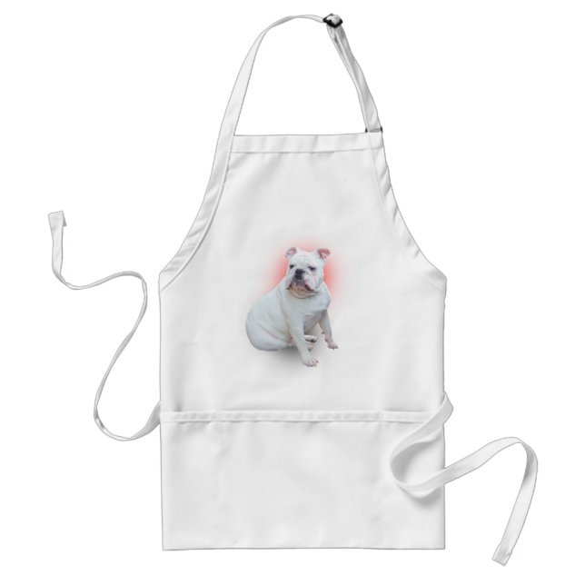 English Bulldog Apron (Front)