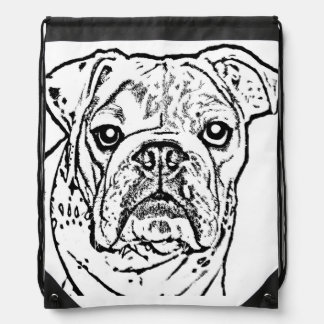 English bulldog backpack