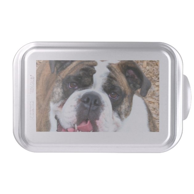 Bulldog cake outlet pan