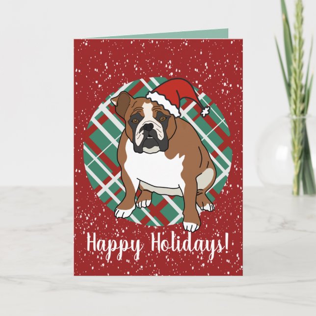 English Bulldog  Card (Front)