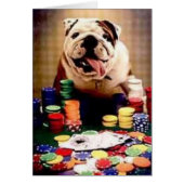 English Bulldog Card (Front)