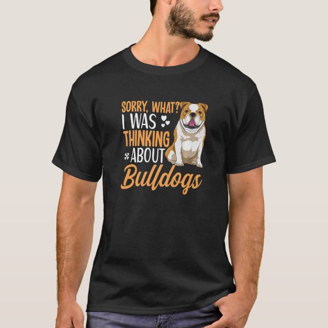 English Bulldog Dog Apparel For Men And Women 4 T-Shirt (Front)
