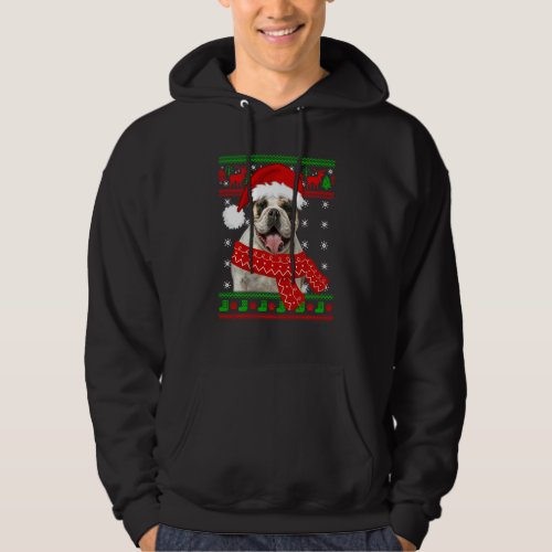 English Bulldog Dog Ugly Sweater Christmas Puppy D