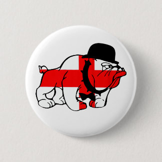 English Bulldog English flag English gentry Pinback Button