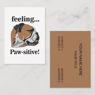 English Bulldog Feeling Pawsitive Dog Groomer