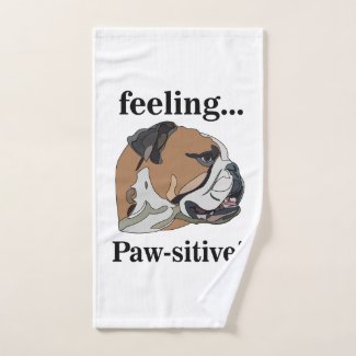 English Bulldog Feeling Pawsitive Dog Lover